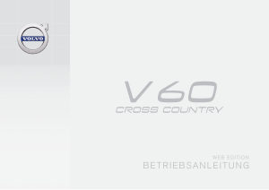 2016 Volvo V60 Cross Country Owners Manual